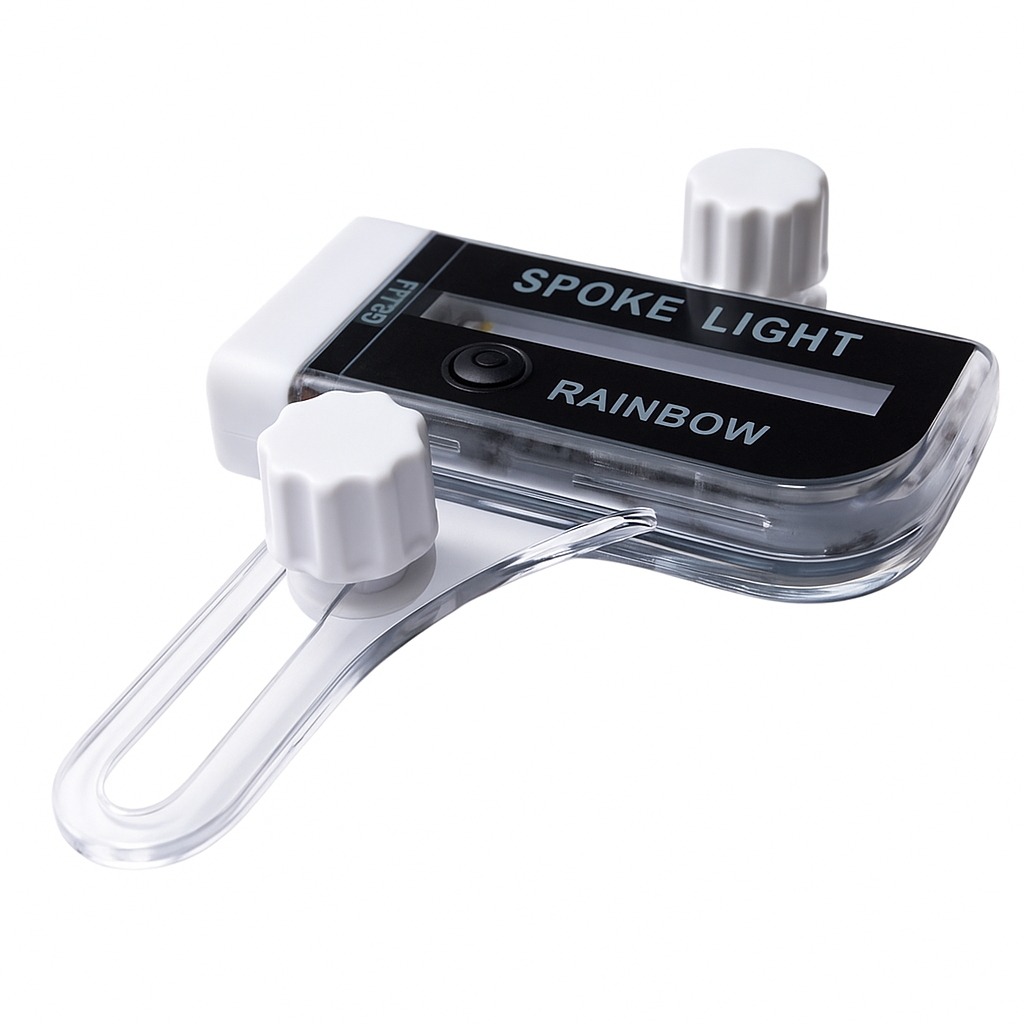 USB aufladbares Fahrrad Speichenlicht LED RGB Bild 3