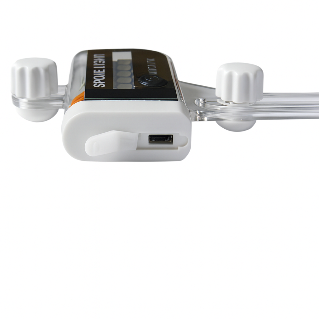 USB aufladbares Fahrrad Speichenlicht LED RGB Bild 4